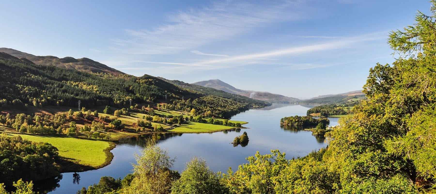 Breathe in the peace & tranquillity of Highland Perthshire at its finest