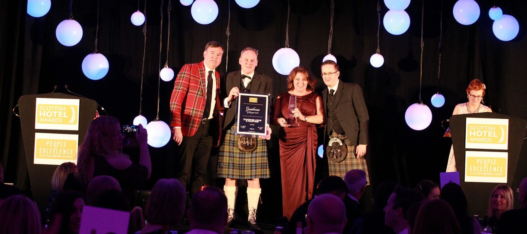 Winner of Best Guest House in Scotland 2019 at the Scottish Hotel Awards