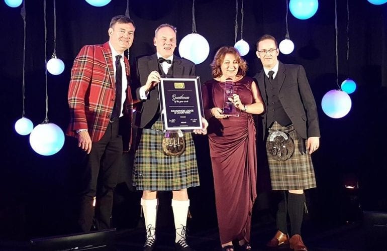 Craigmhor Lodge & Courtyard in Pitlochry wins award for best Guest House in Scotland