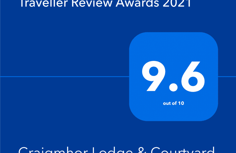 Booking.com 2021 Traveller Review Award - 9.6 score out of 10